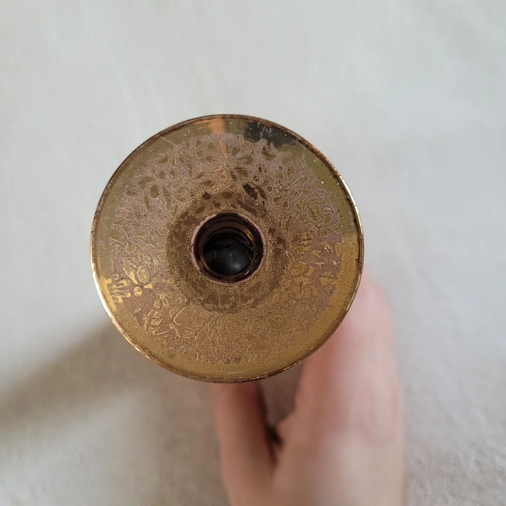 •SOLD• Vintage gold bud vase - Picture 5 of 5